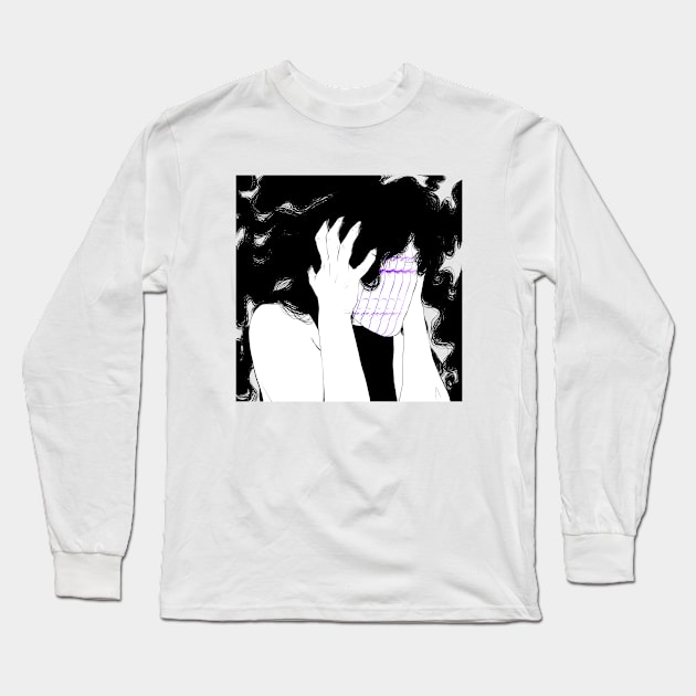 Introspection woman Long Sleeve T-Shirt by io_wuerich